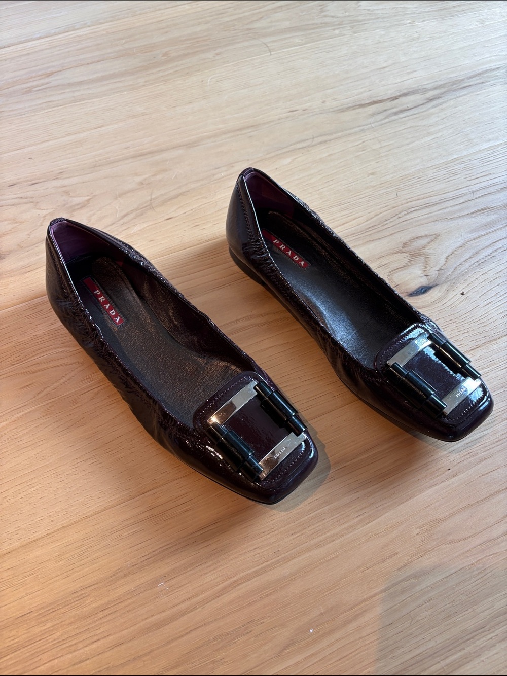 Prada square toe flats - Picture 4 of 7